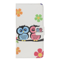Miniatyrbild 4 av 4: Plånboksfodral Samsung Galaxy A22 5G - Ugglor & Blommor