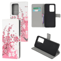Pikkukuva 1 / 6: Plånboksfodral Samsung Galaxy A72 - Körsbärsblommor