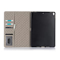 Pikkukuva 4 / 6: Plånboksfodral iPad 10,2" (2020) Rutmönster - 3 Färger Svart
