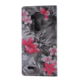 Pikkukuva 10 / 11: Plånboksfodral LG G4 - Svartvit  med Blommor