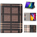 Pikkukuva 9 / 11: Plånboksfodral iPad Air 10,9" (2020) Rutmönster - 3 Färger Beige