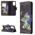 Pikkukuva 1 / 4: Lompakkokotelo Samsung Galaxy A52 / A52s - Kultainen Perhonen