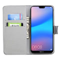 Pikkukuva 3 / 4: Plånboksfodral Huawei P20 Lite - Prickigt med Uggla