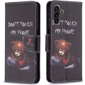 Pikkukuva 2 / 3: Lompakkokotelo Samsung Galaxy A05s - Don't Touch My Phone