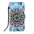 Pikkukuva 2 / 5: Lompakkokotelo Samsung Galaxy S22 Plus - Sininen Mandala