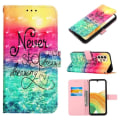 Miniatyrbild 1 av 4: Plånboksfodral Samsung Galaxy A33 – Never Stop Dreaming