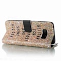 Miniatyrbild 4 av 6: Plånboksfodral Samsung Galaxy S8 – Eat Glitter And Shine All Day