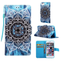 Miniatyrbild 1 av 4: Plånboksfodral Apple iPhone 8 – Blå Mandala
