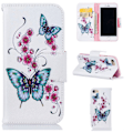 Pikkukuva 1 / 5: Plånboksfodral Apple iPhone 7 – Fjärilar och Blommor