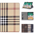 Pikkukuva 8 / 11: Plånboksfodral iPad Air 10,9" (2020) Rutmönster - 3 Färger Brun