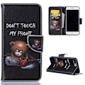 Miniatyrbild 1 av 7: Plånboksfodral Apple iPhone 8 Plus - Don’t Touch My Phone