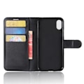 Pikkukuva 6 / 7: Plånboksfodral iPhone X / iPhone Xs - Svart Black