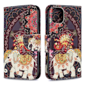 Miniatyrbild 4 av 4: Plånboksfodral Samsung Galaxy A22 5G – Indiskt / Elefant