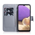 Pikkukuva 4 / 4: Lompakkokotelo Samsung Galaxy A23 - Valkoinen Tiikeri