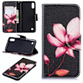 Pikkukuva 1 / 6: Plånboksfodral Samsung Galaxy A10 – Rosa Blomma