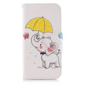 Pikkukuva 6 / 6: Plånboksfodral Apple iPhone 8 – Elefant med Paraply
