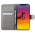 Pikkukuva 4 / 4: Plånboksfodral Apple iPhone XR - Prickigt med Uggla