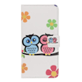 Pikkukuva 2 / 6: Plånboksfodral Samsung Galaxy Note 10 Plus - Ugglor & Blommor