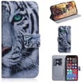 Plånboksfodral Apple iPhone 12 Pro – Vit Tiger
