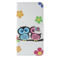 Pikkukuva 4 / 5: Plånboksfodral Microsoft Lumia 950 - Ugglor & Blommor