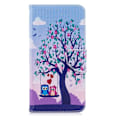 Miniatyrbild 6 av 6: Plånboksfodral Apple iPhone 8 Plus – Ugglor på Gunga