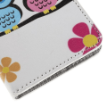 Pikkukuva 4 / 6: Plånboksfodral Microsoft Lumia 950 XL - Ugglor & Blommor