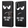 Pikkukuva 2 / 4: Lompakkokotelo Samsung Galaxy A54 - Don’t Touch My Phone