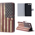 Pikkukuva 1 / 6: Plånboksfodral Sony Xperia XZ Premium - Flagga USA