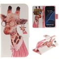 Miniatyrbild 1 av 9: Plånboksfodral Samsung Galaxy S7 Edge – Giraff