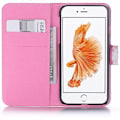 Pikkukuva 6 / 6: Plånboksfodral Iphone 7 - Vit med Fjärilar