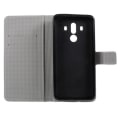 Pikkukuva 5 / 10: Plånboksfodral Huawei Mate 10 Pro - Vit med Fjärilar