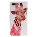 Miniatyrbild 7 av 9: Plånboksfodral Apple iPhone 8 Plus – Giraff