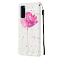 Pikkukuva 3 / 6: Plånboksfodral Samsung Galaxy S20 – Rosa Blomma