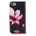 Pikkukuva 6 / 6: Plånboksfodral Apple iPhone 7 – Rosa Blomma
