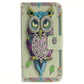 Miniatyrbild 8 av 9: Plånboksfodral Samsung Galaxy S7 Edge – Färgglad Uggla