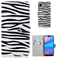 Miniatyrbild 1 av 6: Plånboksfodral Huawei P20 Lite - Zebra