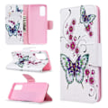 Pikkukuva 1 / 4: Plånboksfodral Huawei P Smart 2021 – Fjärilar och Blommor
