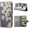 Pikkukuva 1 / 7: Plånboksfodral iPhone X / iPhone Xs - Små Blommor