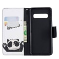 Pikkukuva 4 / 5: Plånboksfodral Samsung Galaxy S10 - Hello Panda