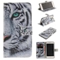 Pikkukuva 1 / 7: Plånboksfodral Apple iPhone 8 Plus – Vit Tiger