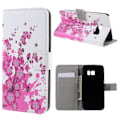Pikkukuva 1 / 2: Plånboksfodral Samsung Galaxy S7 Edge - Körsbärsblommor
