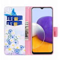 Pikkukuva 2 / 3: Plånboksfodral Samsung Galaxy S24 FE - Fjärilar och Blommor