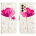 Miniatyrbild 4 av 4: Plånboksfodral Samsung Galaxy A52 / A52s – Rosa Blomma