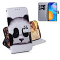 Pikkukuva 1 / 4: Plånboksfodral Huawei P Smart 2021 - Panda