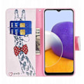 Pikkukuva 3 / 3: Lompakkokotelo Samsung Galaxy A15 - Kirahvi