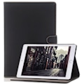 Pikkukuva 4 / 11: Fodral Mocka/Läder iPad Air 10.5" (2019) - Retro, 4 Färger Svart