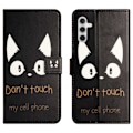 Miniatyrbild 2 av 4: Plånboksfodral Samsung Galaxy A14 – Dont Touch My Cell Phone