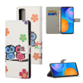 Pikkukuva 1 / 5: Plånboksfodral Huawei P Smart 2021 - Ugglor & Blommor
