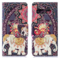 Miniatyrbild 2 av 5: Plånboksfodral Samsung Galaxy S10 - Indiskt / Elefant