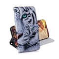 Pikkukuva 1 / 3: Plånboksfodral Samsung Galaxy A80 - Vit Tiger